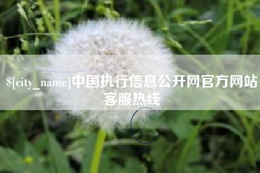 宿州中国执行信息公开网官方网站客服热线