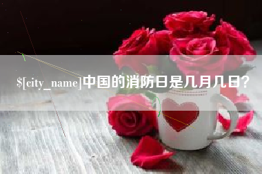宿州中国的消防日是几月几日？