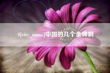 宿州中国的几个金牌啊