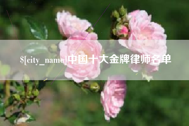 宿州中国十大金牌律师名单