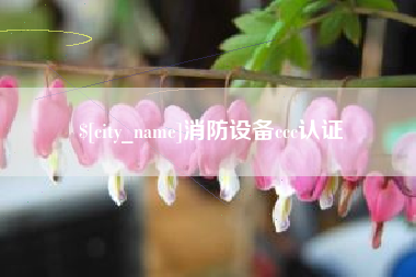 宿州消防设备ccc认证