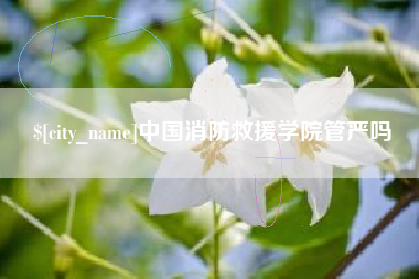 宿州中国消防救援学院管严吗