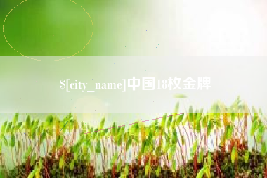 宿州中国18枚金牌