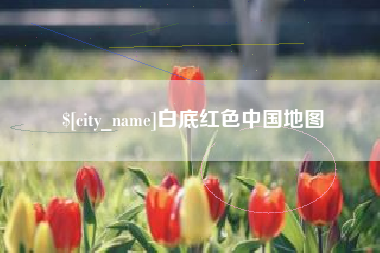 宿州白底红色中国地图