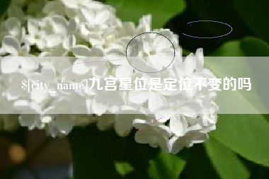 宿州九宫星位是定位不变的吗