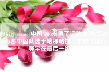 宿州中国5000米男子运动员-而另外两名中国队选手哈那哈提·木哈买提和吴宇在最后一组出场
