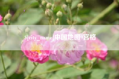 宿州中国地图9宫格