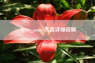 宿州九宫详细说明