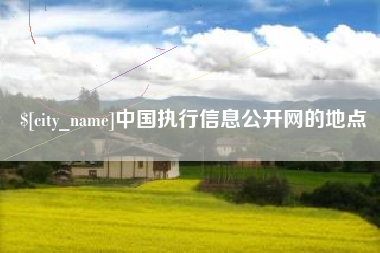 宿州中国执行信息公开网的地点