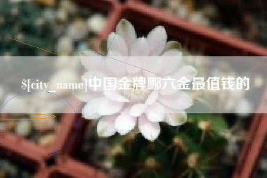宿州中国金牌哪六金最值钱的