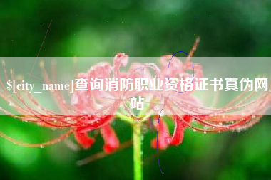 宿州查询消防职业资格证书真伪网站