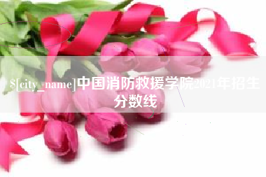 宿州中国消防救援学院2021年招生分数线