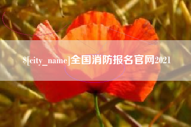 宿州全国消防报名官网2021
